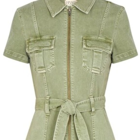 Alice Olivia Jumpsuit US 27 sage green - Picture 8 of 15